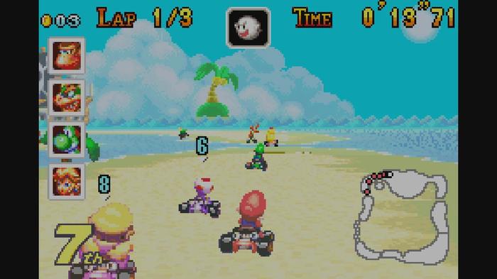 Mario Kart Super Circuit Gameboy Advance screenshot