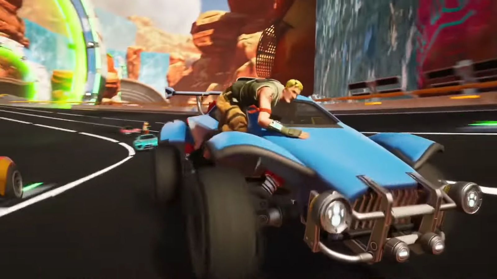 Rocket Racing Fortnite screenshot