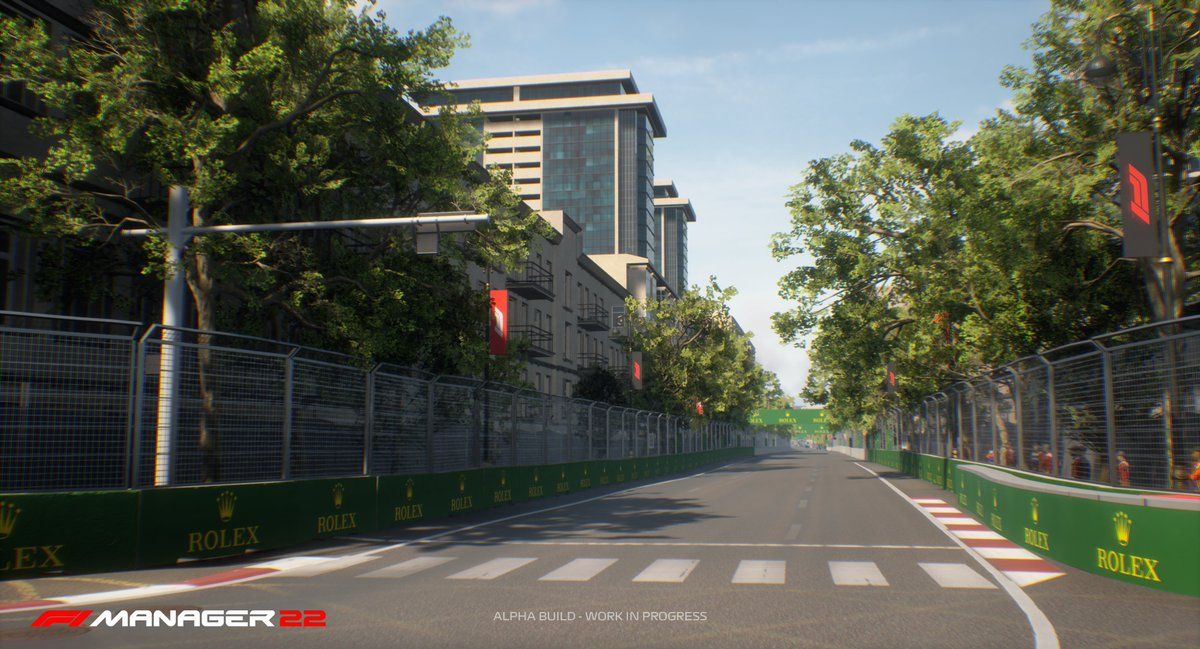 F1 Manager 2022 screenshot Baku