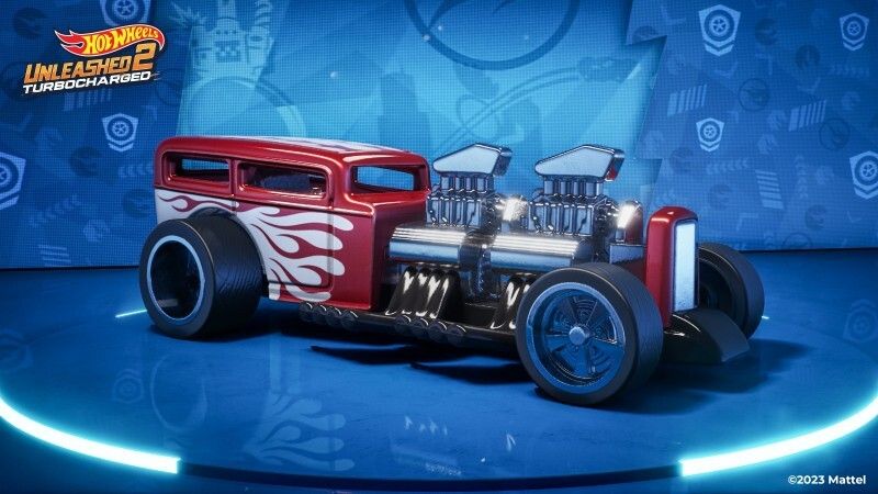 A beautiful Hot Wheels die cast car in the new Hot Wheels Unleashed 2 - Turbocharged game
