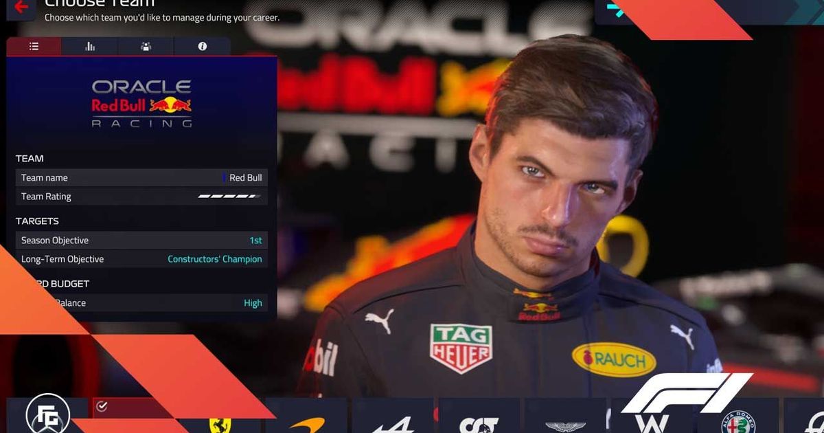 F1 Manager 2022 Driver Database Launches Online
