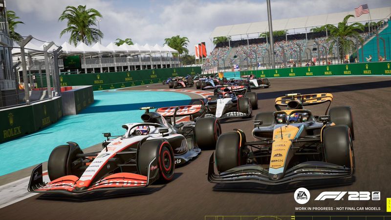 Lack of PSVR2 is a massive missed opportunity for F1 23