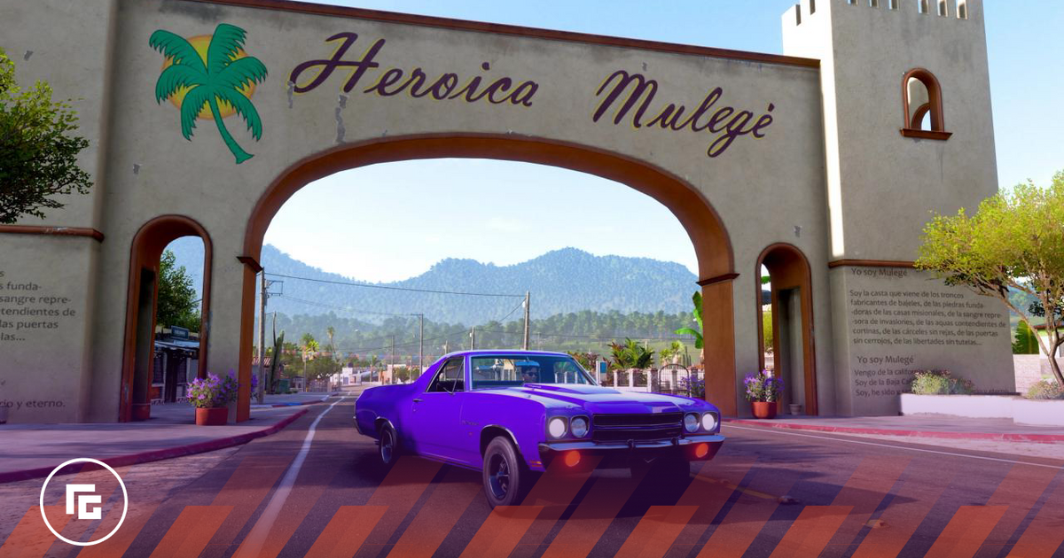 Forza Horizon 5 Arch of Mulege location