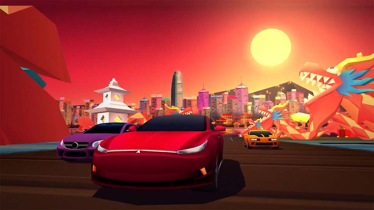 Horizon Chase China Spirit DLC screenshot