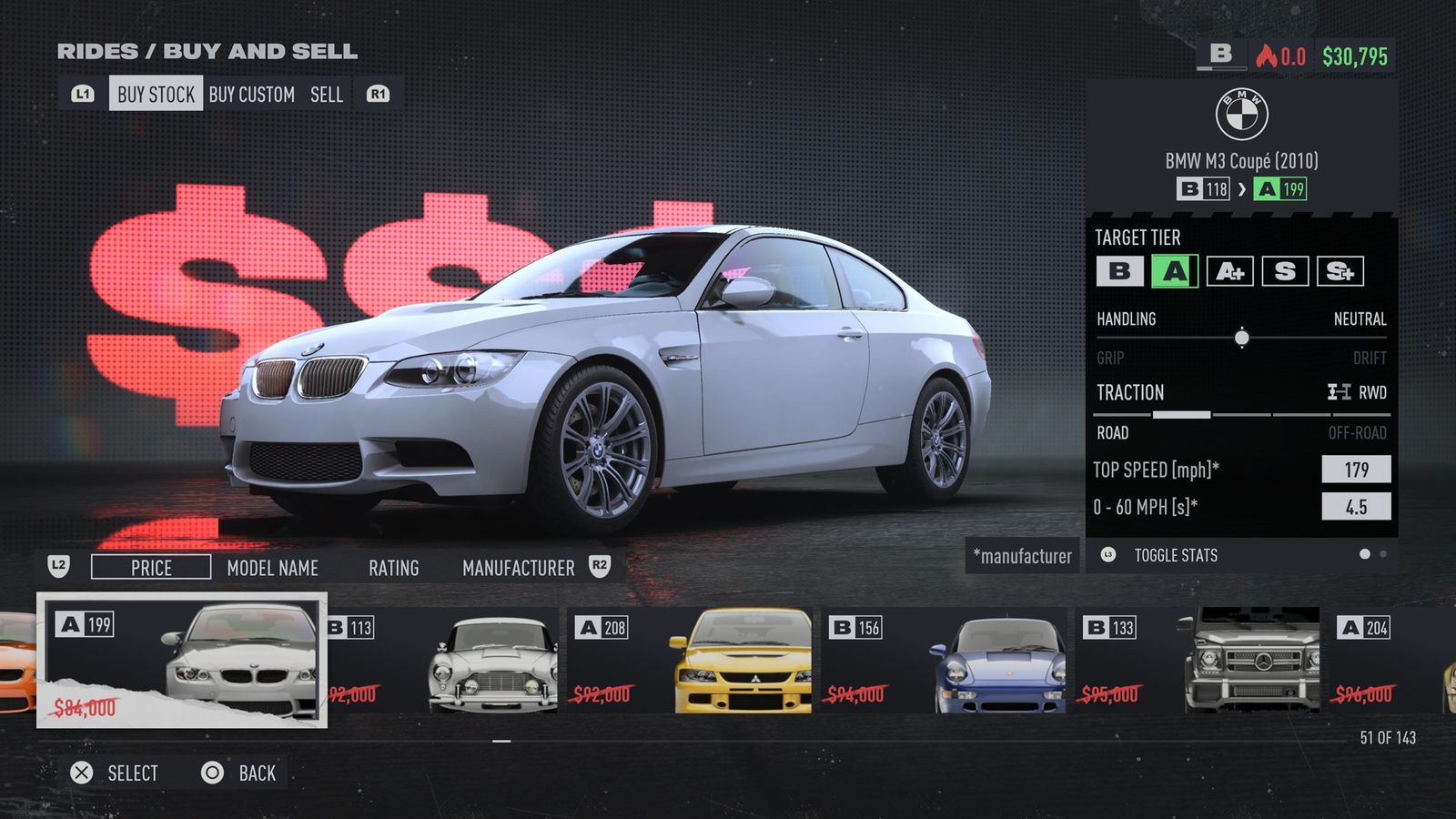 Need for Speed Unbound best a-class car BMW M3 Coupe
