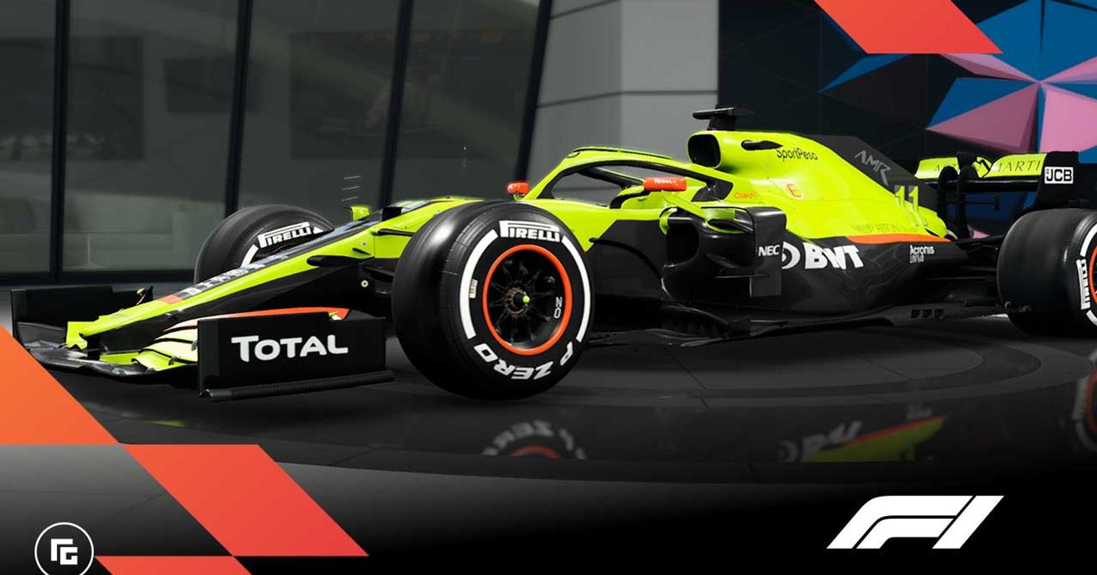 Aarav on X: When you install a livery mod wrong on the #F1 game   / X