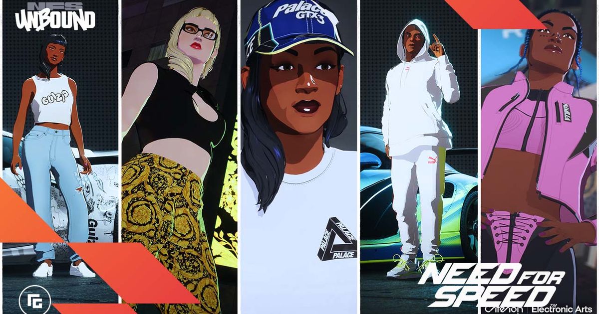 Huge fashion brands join Need for Speed Unbound customisation options