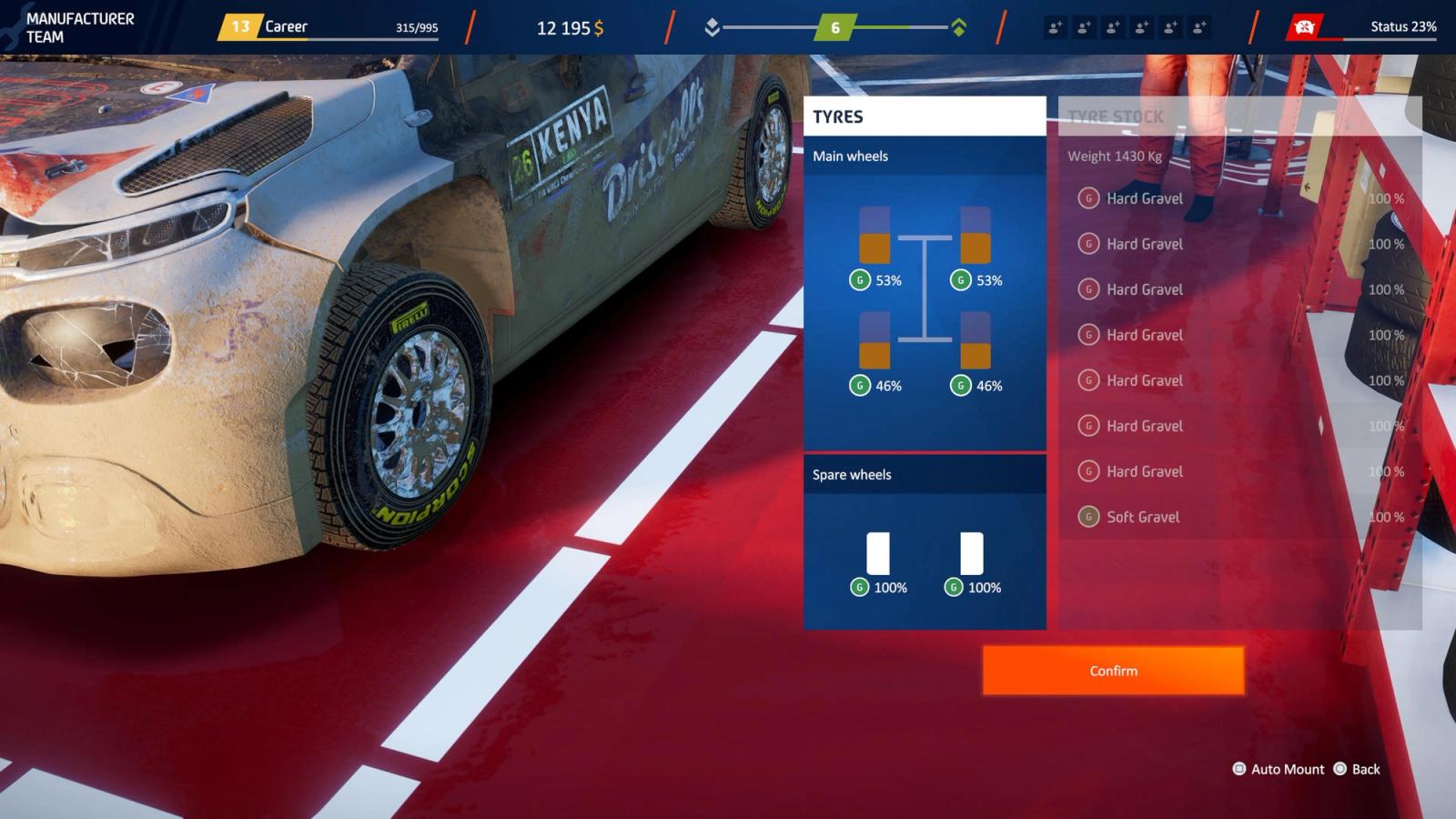 WRC Generations beginner's guide tyre selection