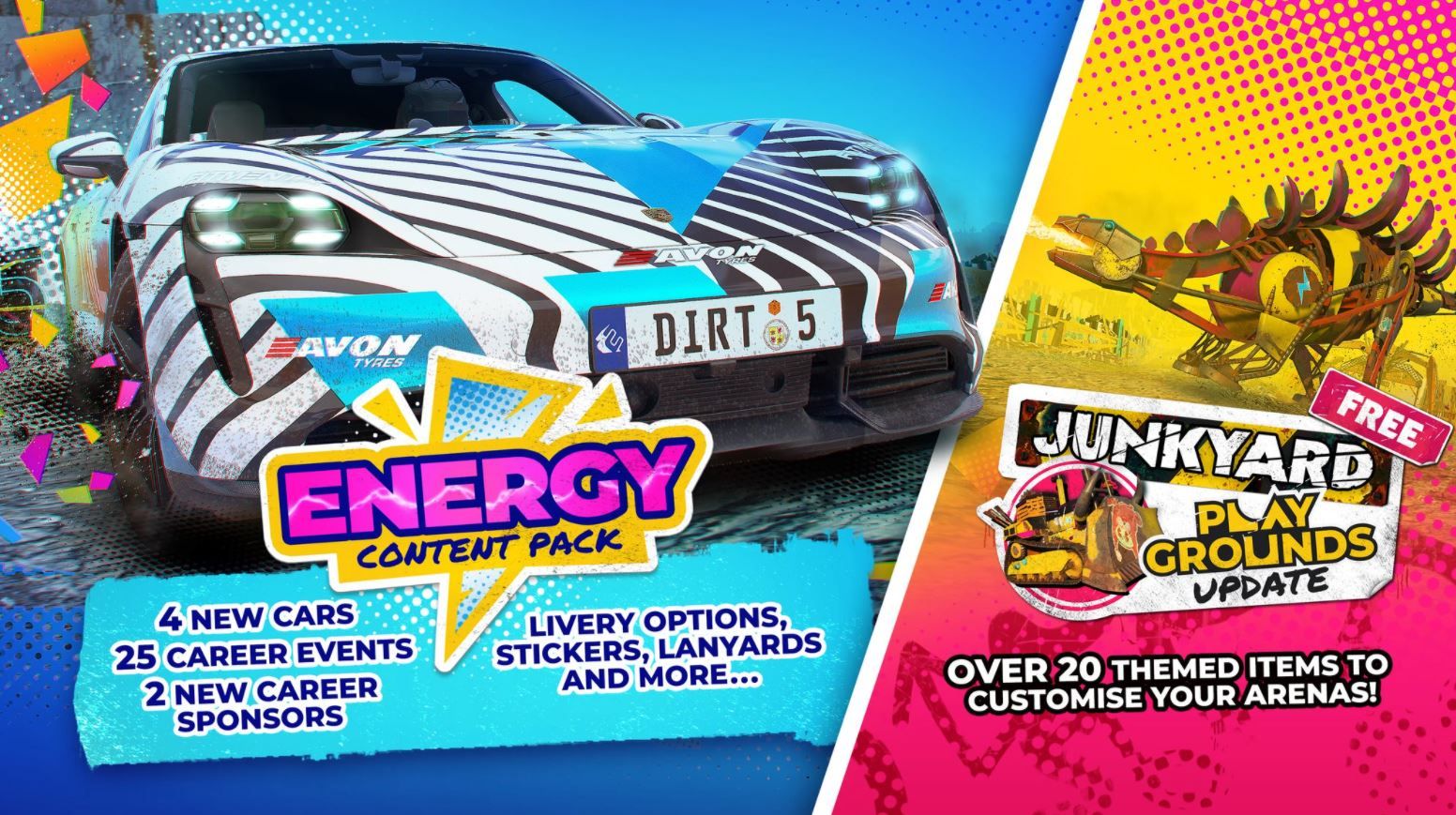 DIRT 5 Energy content pack