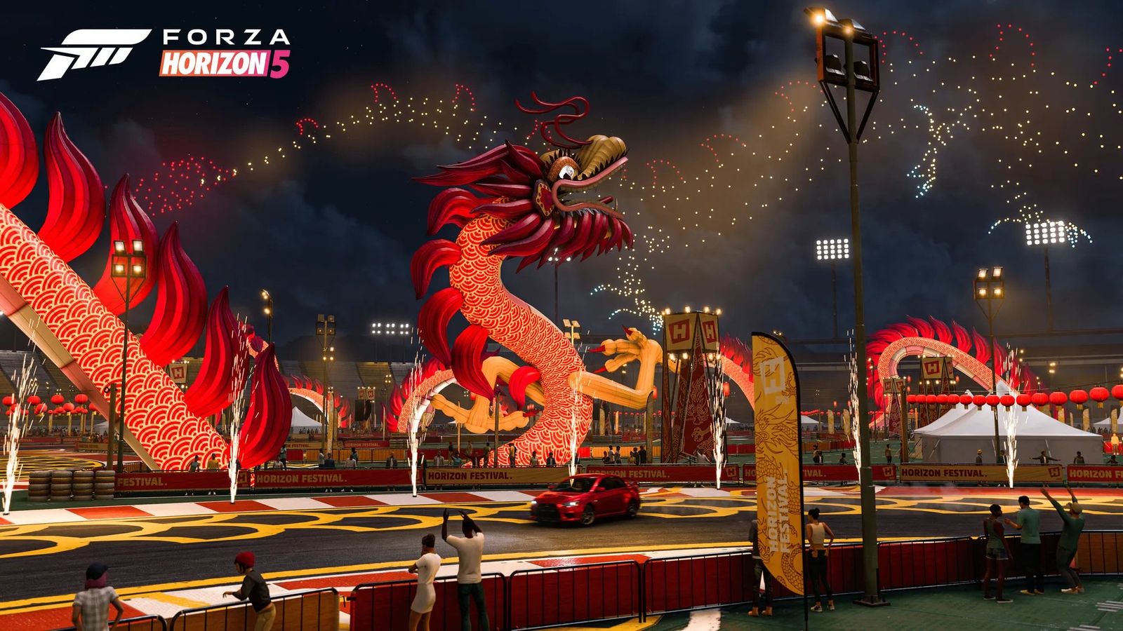 Forza Horizon 5 Lunar New Year Dragon Stadium