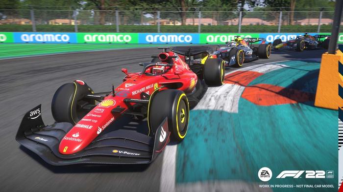 F1 23 Miami screenshot Ferrari