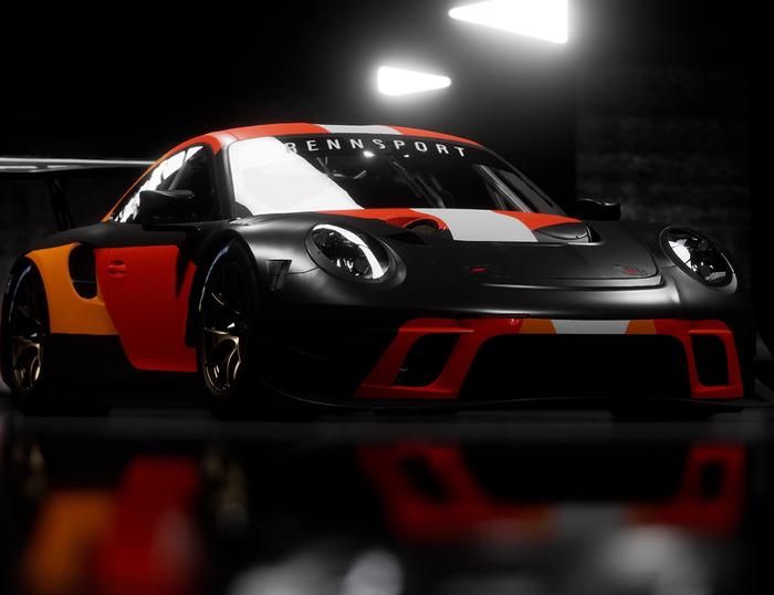 Rennsport Porsche 911 GT3R