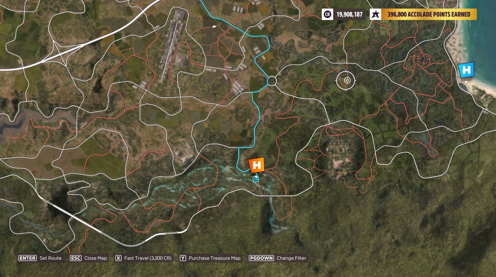 Forza Horizon 5 Horizon Wilds Outpost map location