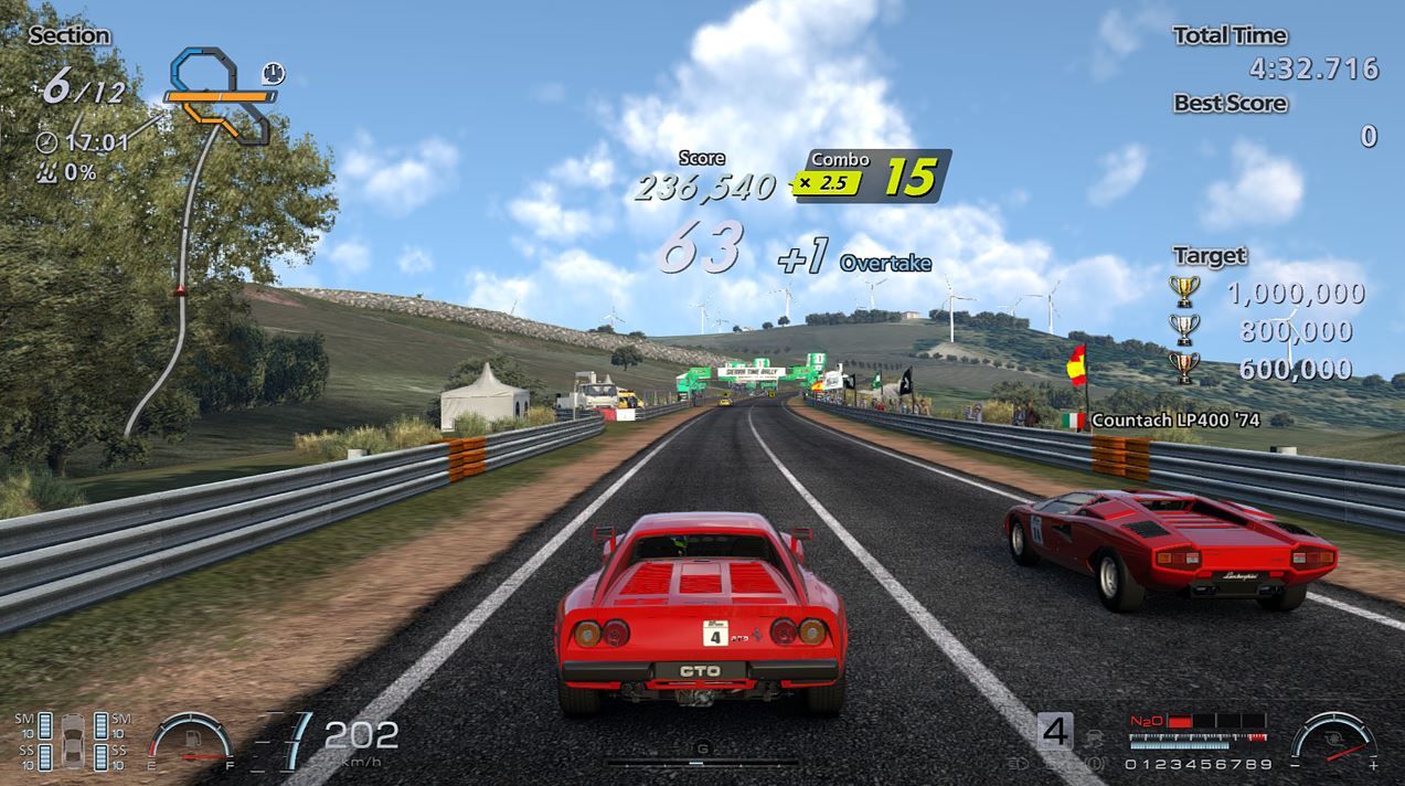 The Sierra time rally in Gran Turismo 6