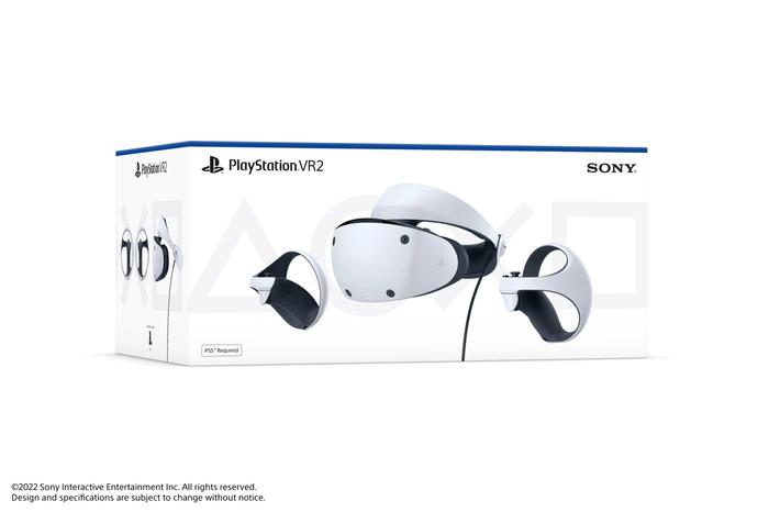 PlayStation VR2 headset box