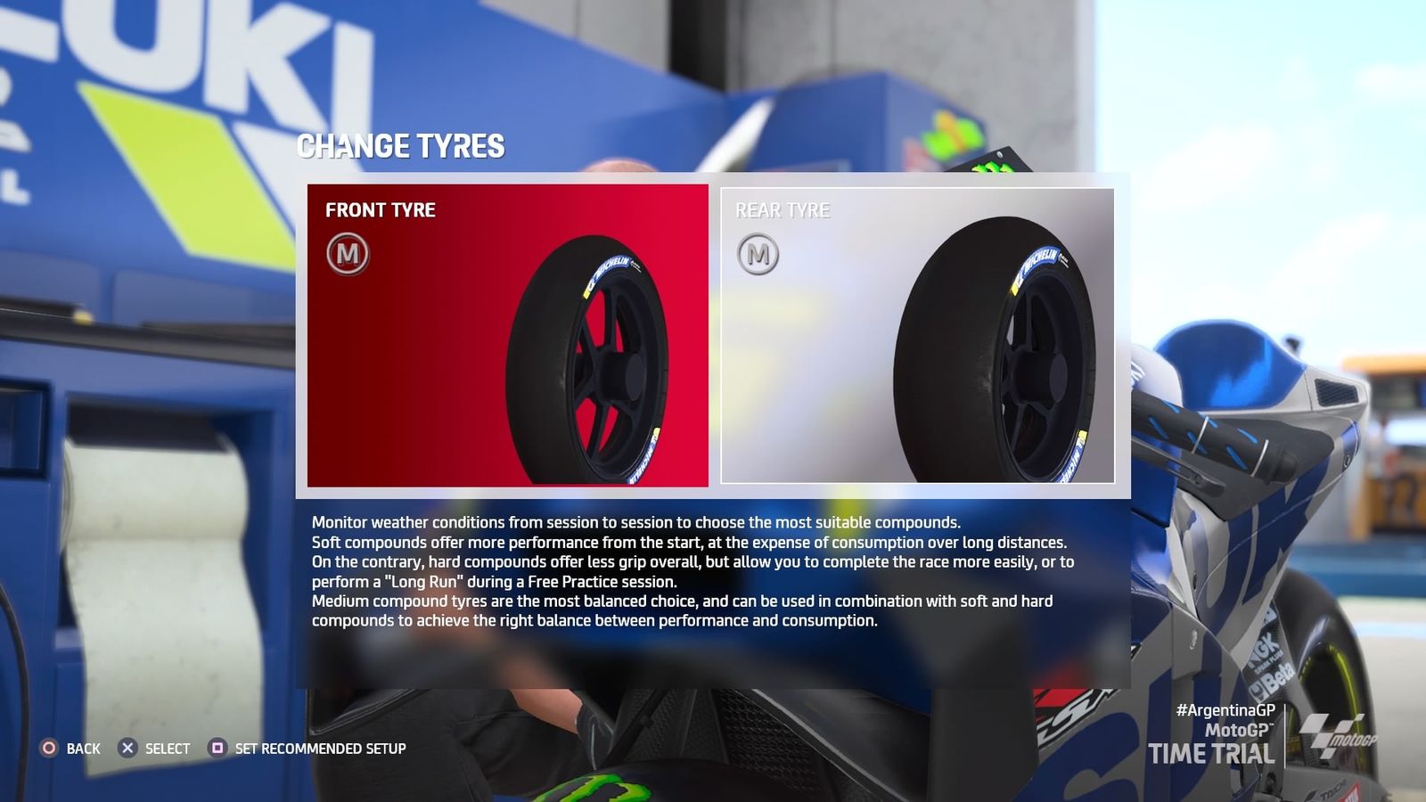 MotoGP 21 Argentine GP Setup Tyres min