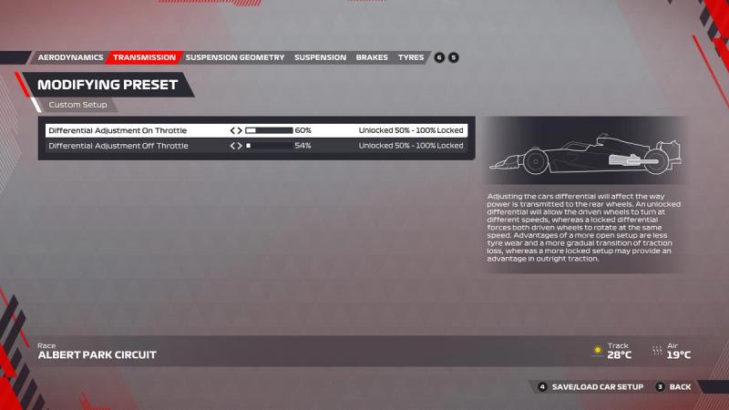 F1 22 Australia setup: best car settings for Albert Park