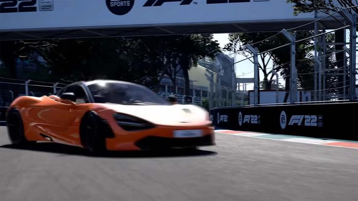 F1 22 screenshot McLaren 720S 