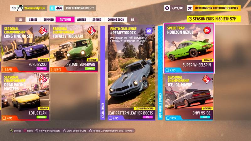 forza horizon 5 series 11