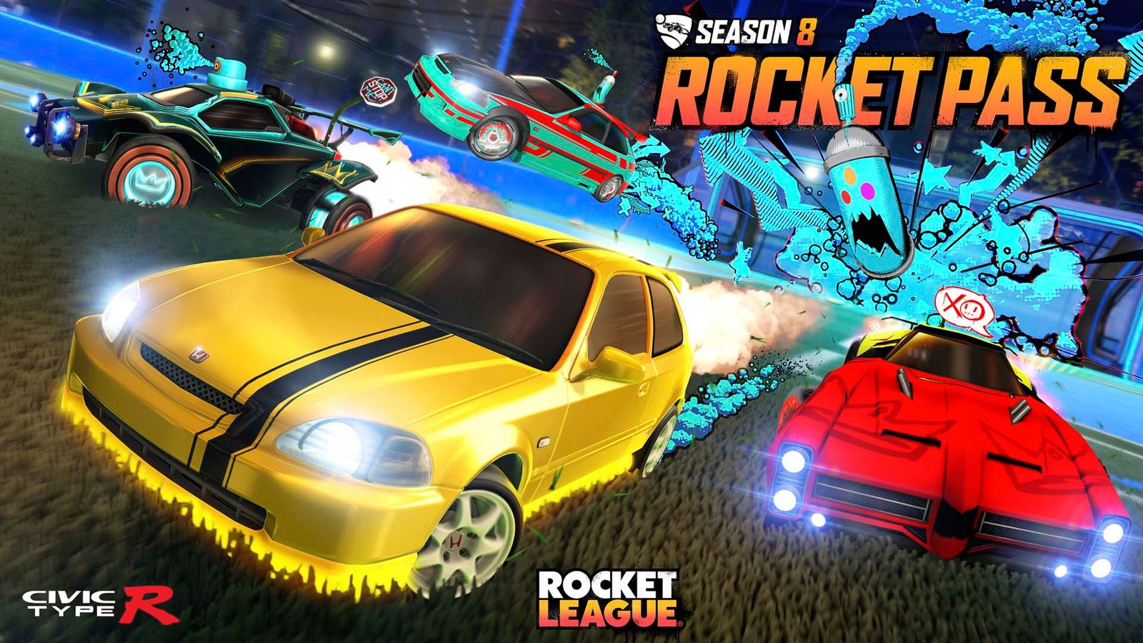 Rocket League Season 8 Rocket Pass