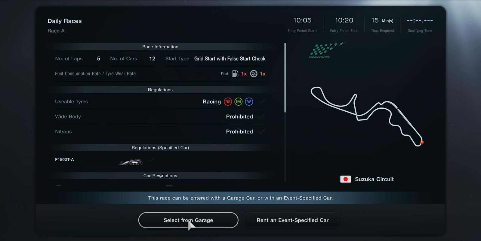 Gran Turismo 7 Daily Races 10 October Race A