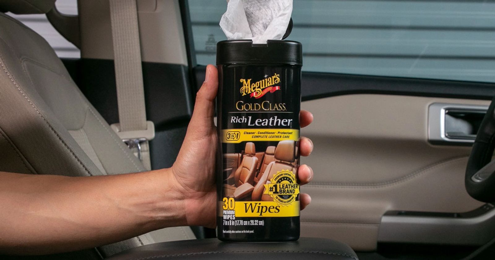 Chemical Guys on Instagram: Give your leather the perfect 2 step combo  with Leather Cleaner and Leather Conditioner! Cleaning your leather every  so often with Leather Cleaner removes the grime and prevents