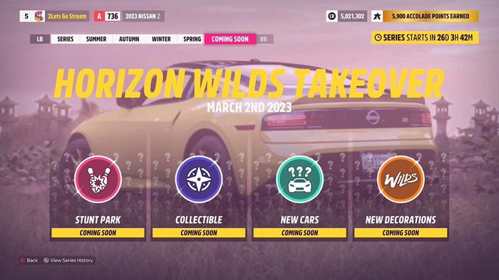 Forza Horizon 5 Horizon Wilds Takeover