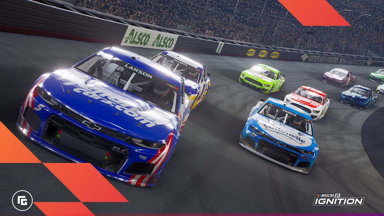 NASCAR 21 Ignition update adds stages, private parties, and more