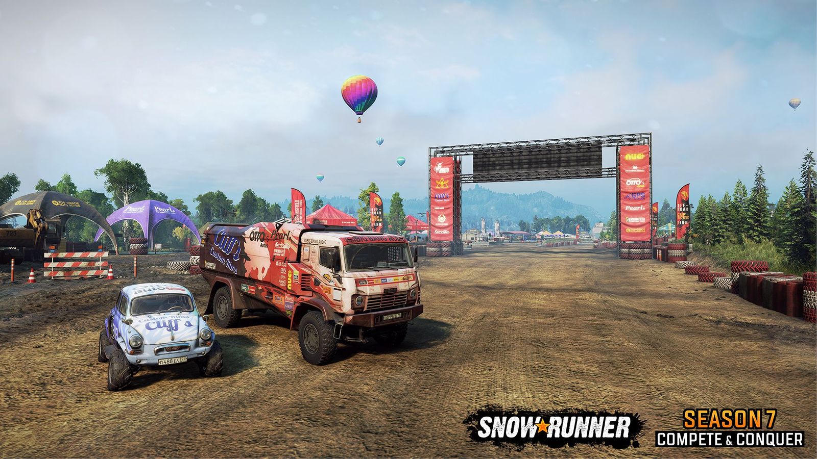 SnowRunner Season 7 Compete & Conquer screenshot racing