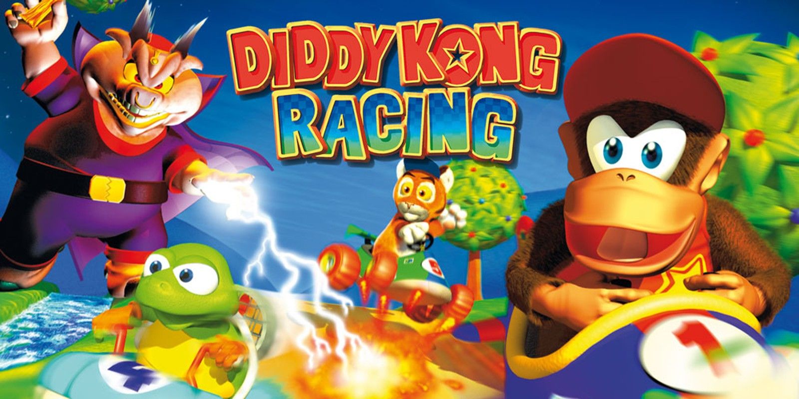 Diddy Kong Racing art