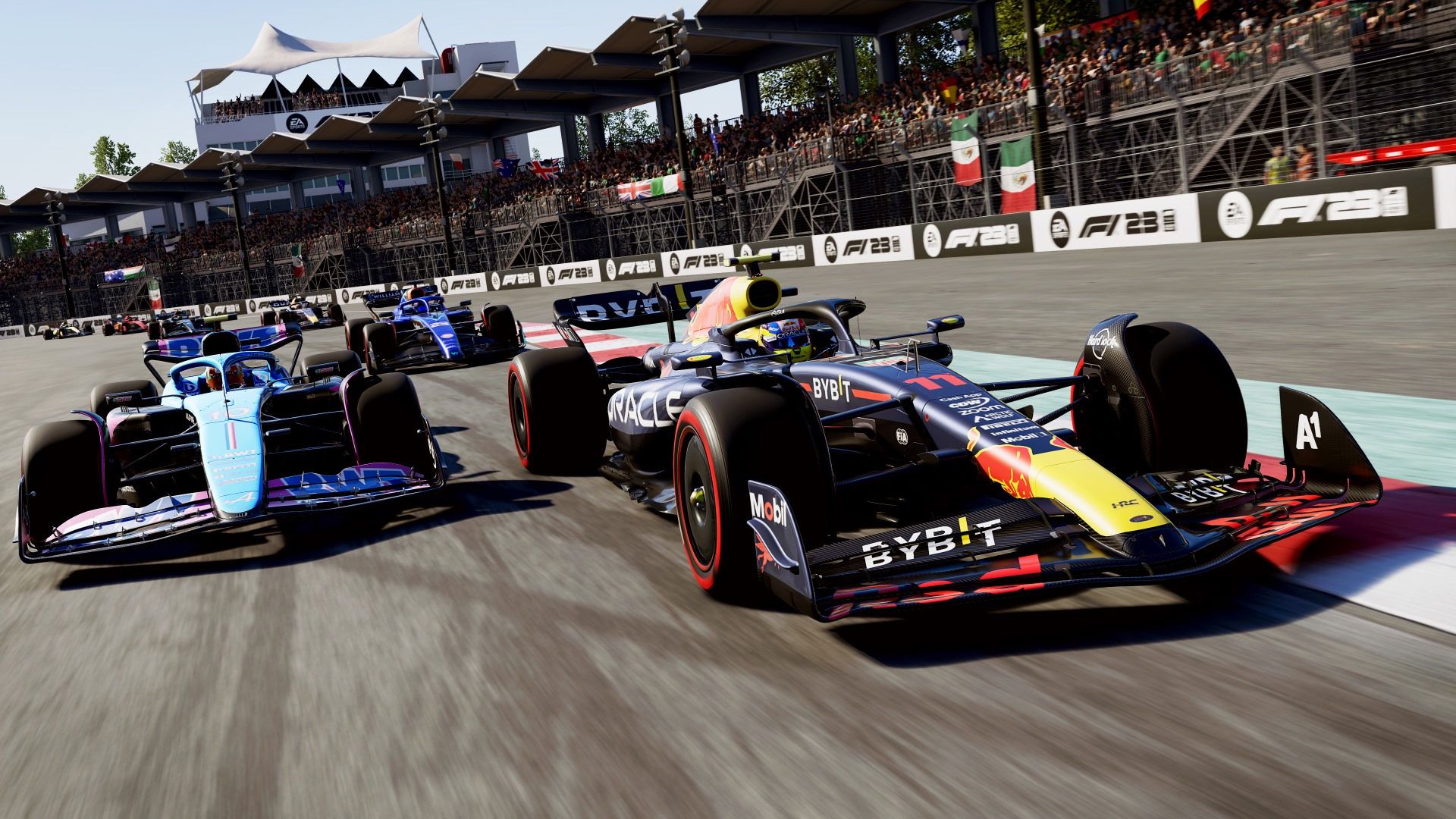 F1 23 : PS4 vs PS5 