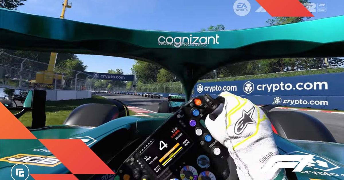F1 22 VR gameplay video showcases Canadian Grand Prix
