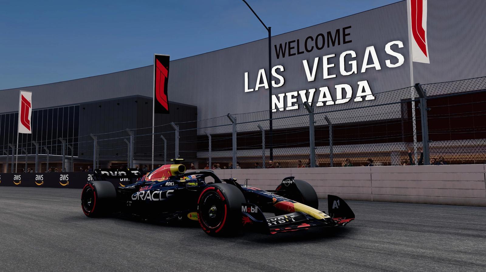 F1 23 Las Vegas Setup: Online, career mode, and my team settings