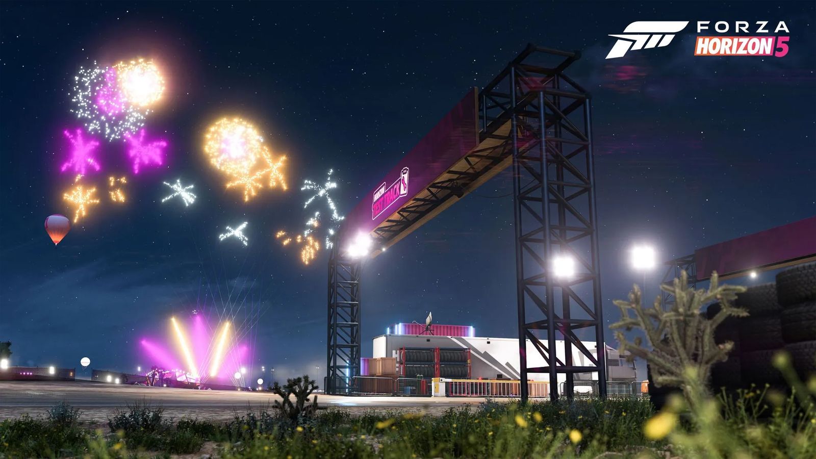 Forza Horizon 5 Upgrade Heroes test track