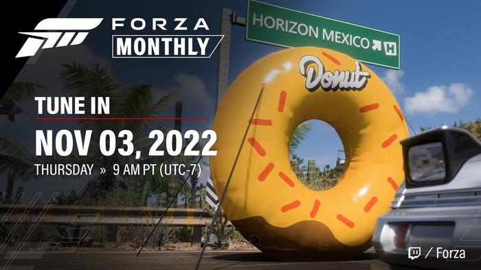 Forza Horizon 5 Donut Media teaser