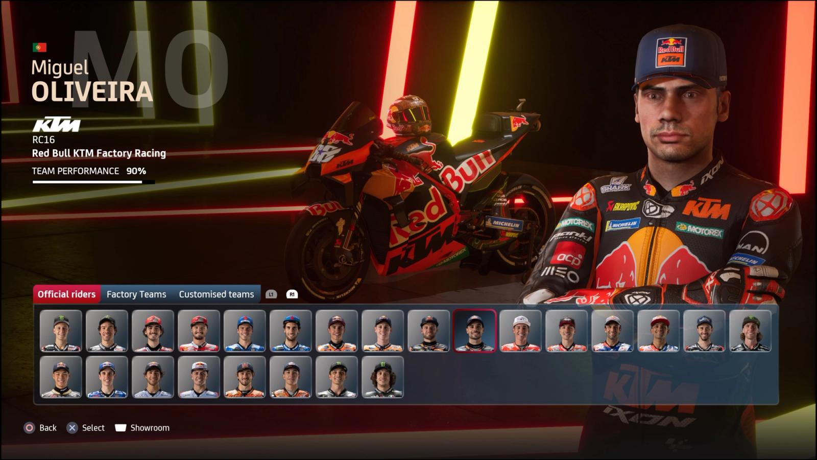 MotoGP 21 game Miguel Oliveira