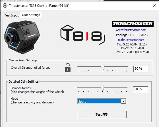 Thrustmaster T818 Direct Drive Base – Review – Simracing-PC