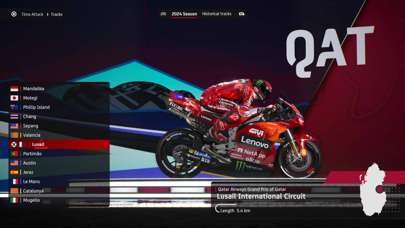MotoGP 24 Tracks