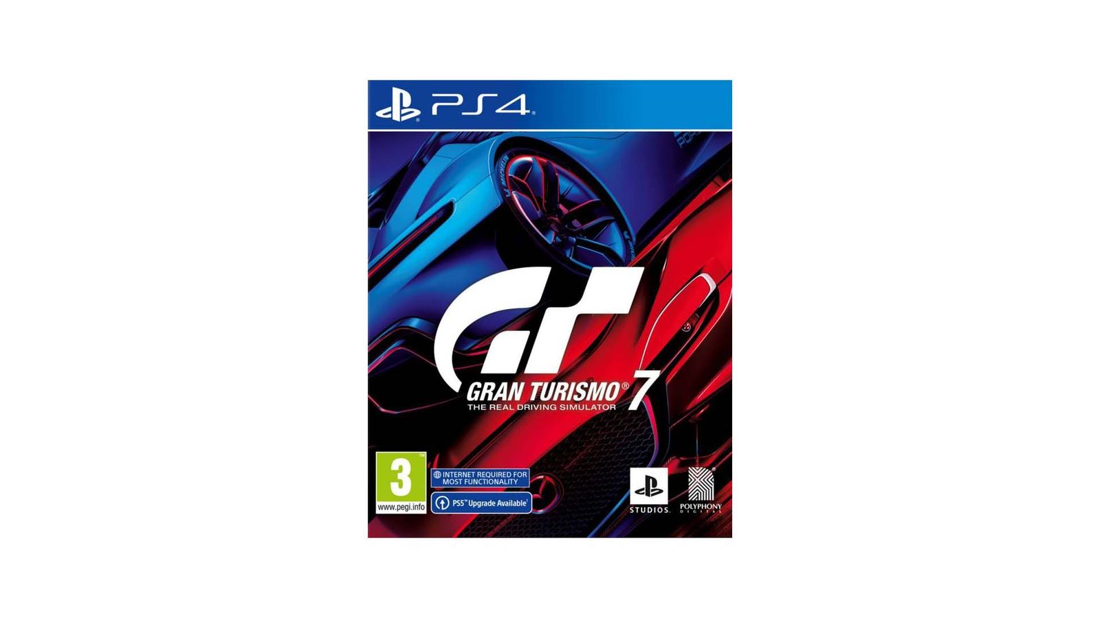 Gran Turismo 7 PS4 box art