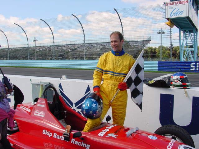 Dave Kaemmer, Owner of iRacing: Moments after winning.