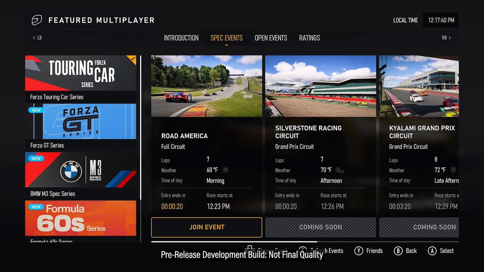 Forza Motorsport Featured Multiplayer