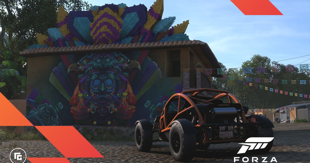 Where is CIX's Mural in Forza Horizon 5?