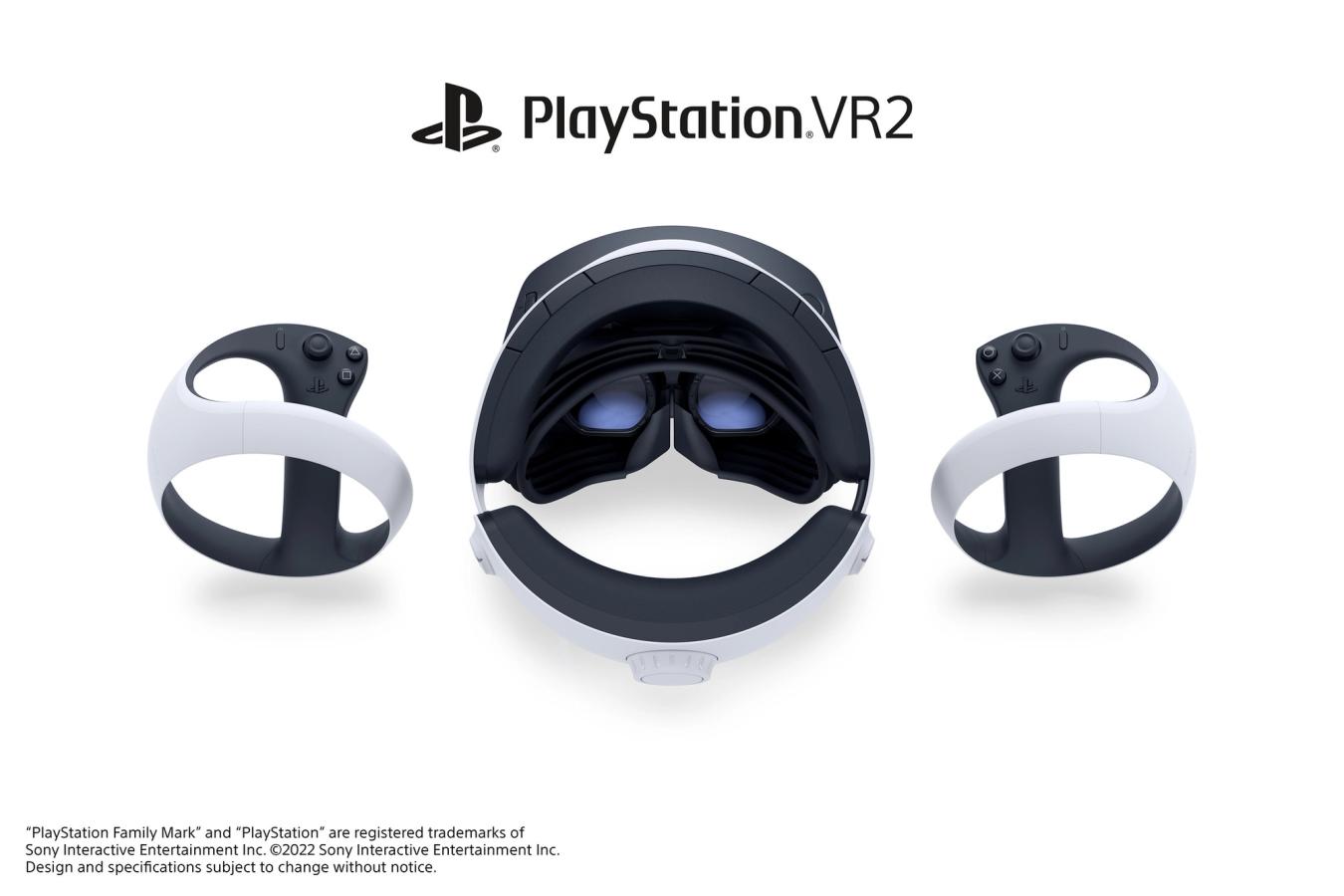 PlayStation VR2 headset design