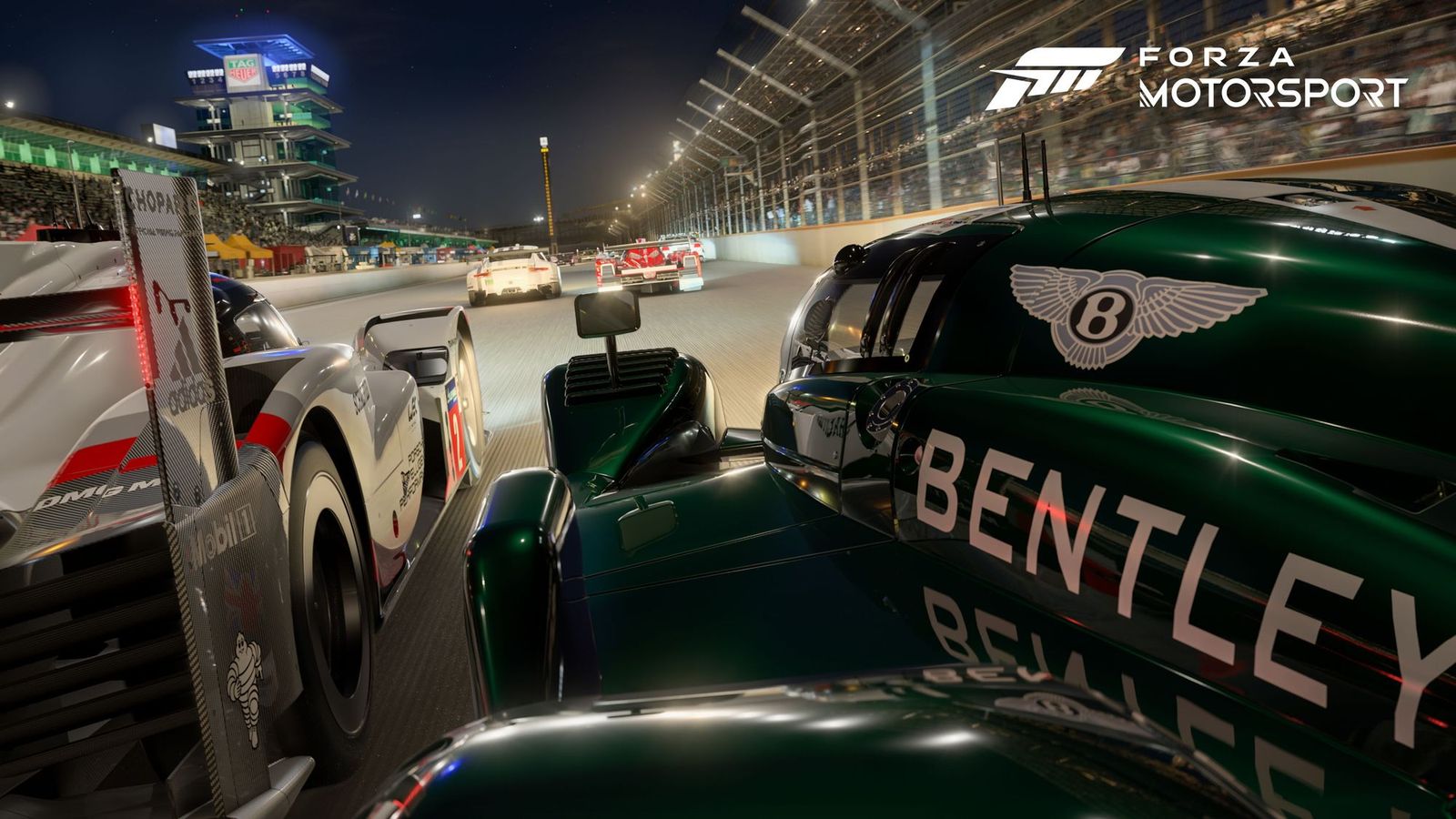 Forza Motorsport screenshot Xbox Games Showcase Bentley night racing